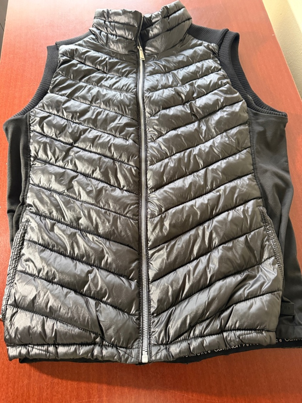 Calvin Klein Black Quilted Puffer Vest
